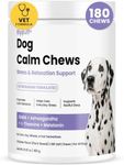 Calming Chews for Dogs - 180ct Dog Calming Chews Anxiety and Stress Relief