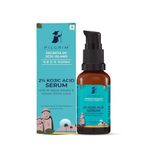 Pilgrim 2% Kojic Acid Serum for face (30 ml) with 1% Alpha Arbutin & Korean White Lotus For Acne & Darks spots| Anti-pigmentation Face Serum For Men & Women | For All Skin Types