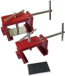 Domybear Cabinet Installation Clamps Cabinetry Claw Face Frame Clamp for Installing Cabinets Bar Clamps, Zinc Alloy【2 Pack】