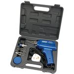 Draper 71420 5-Piece 230-Volt 100-Watt Soldering Gun Kit, Blue