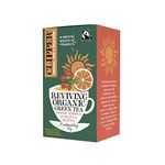 Clipper Organic Fairtrade Reviving Green Tea 20 Bags (Pack of 4)