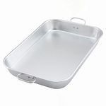 Winware 12-Inch by 18-Inch by 2-1/4-Inch Aluminum Bake Pan with Drop Hand