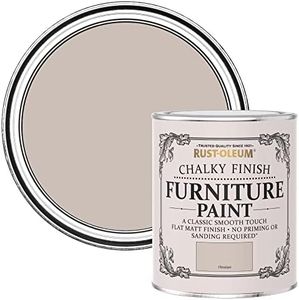 Rust-Oleum 750ml Rustoleum Chalky Finish Furniture Watercolour Paint Flat Matt Hessian, RO0070026G1