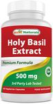 Best Naturals Holy Basil Extract 500 mg 120 VCaps (120 Count (Pack of 1))