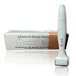 Kostech Derma Stamp 140 Adjustable Micro-Needling Derma Stamp Pen Titanium Needles I Needle length from 0 mm – 3 mm for Skin Care, Anti-Stretch Marks & Skin rejuvenation (Pack Of 2)