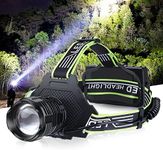 Rechargeable LED Headlamp, 100000 H