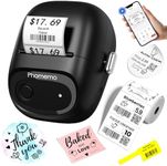 Phomemo Label Maker Machine with Tape,2025 New Upgrade M160 Bluetooth Label Printer with 300+ Templates, 2 Inch Barcode Label Maker for Small Bussines, Address, Office, Sticker Printer for Phone& PC
