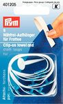 Prym PRYM_401205-1 Clip Cloth Loops for Towelling White