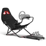DIWANGUS Racing Simulator Cockpit, Foldable Sim Racing Seat with Steering Wheel Stand, Racing Cockpit Chair for Logitech G29 G920 G923 GPro RS50, Thrustmaster T248 T300RS, for PS5 PS4 Xbox One PC