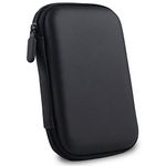 OXYURA Hard Disk Drive Pouch case for 2.5" HDD Cover WD Seagate Slim Sony Dell Toshiba (Black)