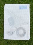 Earthing/Grounding Sheet with conductive silver threads (Superking (180 * 200cm)) inc. Cord and UK Adapter