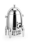 ChefMaid Extra heavy coffee urn 3 Gallon capacity - durable and long-lasting - stainless H/D base - includes a fuel holder - shiny silver surface