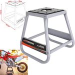 Motorcycle Lift Stand Panel Stand Dirt Bike Moto Removable for Most Motorcycles