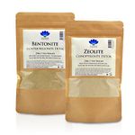 Healing Clay Detox Kit No. 1 - Bentonite 250g / Zeolite 250g