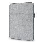 ProElife 10-10.5 Inches Water-Resistant Tablet Sleeve Case for Samsung Galaxy Tab A8/S7/ A7/S6 Lite/S6 |10.9'' iPad Air 4/5|2022 iPad 10.9'' / iPad Pro 11'' (M2 Chip)|Surface Go 1/2/3 10.5'' (Gray)