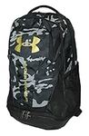 Under Armour Men's UA Hustle 3.0 Backpack (Black / Metallic Gold-007), One Size