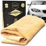 CarMax® English Premium Grade Chamois Leather - Regular - the ideal shammy for glass, mirrors, chrome inside and out, super soft and highly absorbent, from the UK