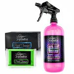 Pure Definition Car Clay Bar Detailing Kit, 100g Fine Grade Block and Detail Lube Spray - Amazing Paintwork Finish