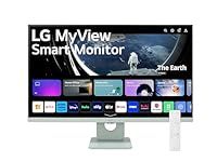 LG 27" FHD IPS MyView Smart Monitor with webOS and Built-in Speakers, Green