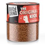 DAILYGRIND The Classic Instant Coffee - 50g Jar | The Original Kick | Instant Flavored Coffee Powder Made with 100% Arabica Beans for Both Hot and Cold Coffee, Strong Freeze-Dried | 25 Cups