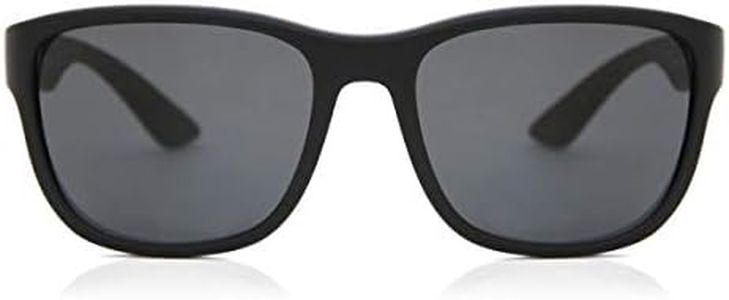 Prada 0PS 01US Montures de Lunettes, Noir (Black Rubber), 58 Homme