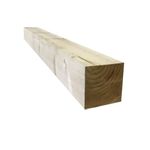 Snowdon Timber Garden FP448T4 Treated 4"x 4" Fence Post (H) 2.4m (W) 100mm 4 Pack