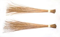 Nilavan Coconut Hard_Floor Broom Sticks For Home Cleaning-Pack Of 1|Long Coconut Grass Brooms With Multiple Layer Grip|Durable&Multi-Usage|38-40 Inches Long|5.5-6.5 Inches Circumference(Long,1)