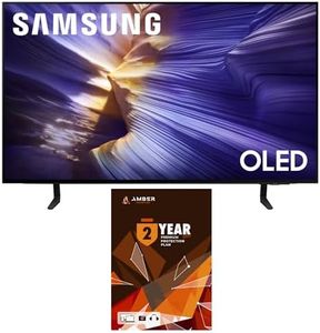 Samsung QN42S90FAEXZA 42 Inch 4K OLED Smart TV (2025) with Dolby Atmos and 2 Year Amber Protection Plan