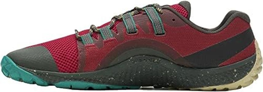 Merrell Trail Glove 6 J067203 Barefoot Trail Running Trainers Shoes Mens New, 9.5 UK Coral Red