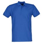 Fruit of the Loom Men's 65/35 Polo Shirt, Royal, Small