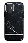 RICHMOND & FINCH Phone Case Compatible with iPhone 12, iPhone 12 Pro, Black Marble Design, 6.1 Inches, Shockproof, Fully Protective Phone Cover