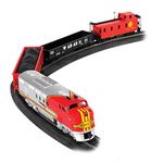 Bachmann Trains Santa Fe Flyer Ready-to-Run HO Scale Train Set