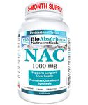 NAC Supplement 1000mg. 150-Day Supply of N Acetyl Cysteine. Promotes Glutathione Synthesis (150 tablets)