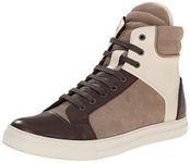 Kenneth Cole New York Men's Double Header LW Fashion Sneaker, Taupe/Ivory, 9.5 M US