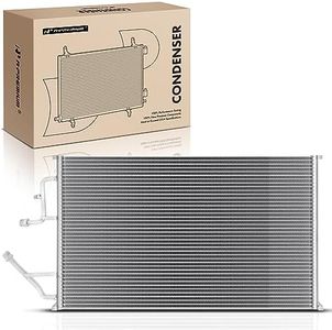 A-Premium Air Conditioning A/C Condenser Compatible with Chevrolet, GMC Models, Blazer 1994, C1500 C2500 Suburban, K1500 K2500 Suburban, C3500 K3500, Yukon 1994-1995