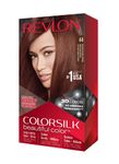 REVLON COLORSILK PERMANENT HAIR COLOUR MEDIUM RED BROWN 44