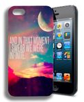 We Were Infinite Infinity Cute Inspirational Quote Iphone 5 and 5s Case