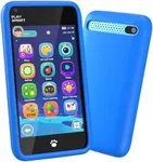 MOMILLA Kids Toys Smart Phone, 3.97" Touchscreen Kids Phone,16GB Toddler Learning Toys with Games, Front Camera, Boys Girls Toys, Birthday Gifts for Kids Age 3 4 5 6 7 8 9 Year Old