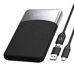 ORICO 512GB External SSD with 2 in 1 USB C Cable, Portable Solid State Drive USB 3.2 Gen 1 Up to 460MB/s, Dust and Drop Resistance, Reliable Storage for USB-C Smartphone, PC, Tablet, Labtop - M25PRO