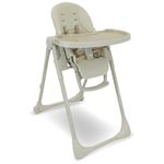 My Babiie MBHC9 Highchair from Birth – Newborn to 3 Years (15kg), Adjustable, 5 Recline Positions, 7 Height Settings, Removable Tray, Padded Seat, Foldable, Chair for Baby & Toddler – Oatmeal