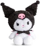 Weighted Hello Kitty Kuromi Fuzzy Plush Pillow Buddy - 2.5 lbs Super Soft Stuffed Pillow, 16 inches