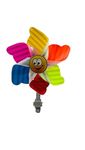 Shrenik Bicycle Handlebar Pinwheel Kids Bikes Windmill Colorful Windfan