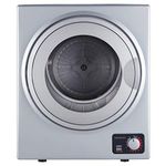 Cookology CMVD25SL Mini Vented Tumble Dryer 2.5kg - Silver