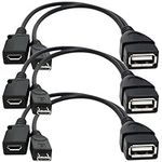 [3 Pack] USB Port Adapter, Micro OT