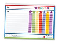 Reward and Responsibility Chart 2 Packs of 50 Tear Off Charts per pad 6" x 9"