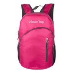 mountop Ultra Lightweight Foldable Packable Durable Travel Hiking Backpacks Daypacks 20L Fuchsia