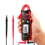 UNI-T UT210D/UT201E Digital Clamp Meter True RMS Voltage Resistance Capacitance Multimeter Temperature Measure Auto Range Electrical (ABS)