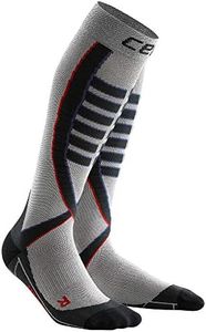 CEP Obstacle Run Compression Socks Silver Mens Size 4