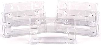 5 x Business Card Holders - Single Pocket Landscape - Freestanding Clear Acrylic - 100% Recyclable (5 Pack)