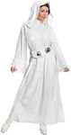 Rubie's Women's Star Wars Classic Deluxe Princess Leia Costume, White, Medium